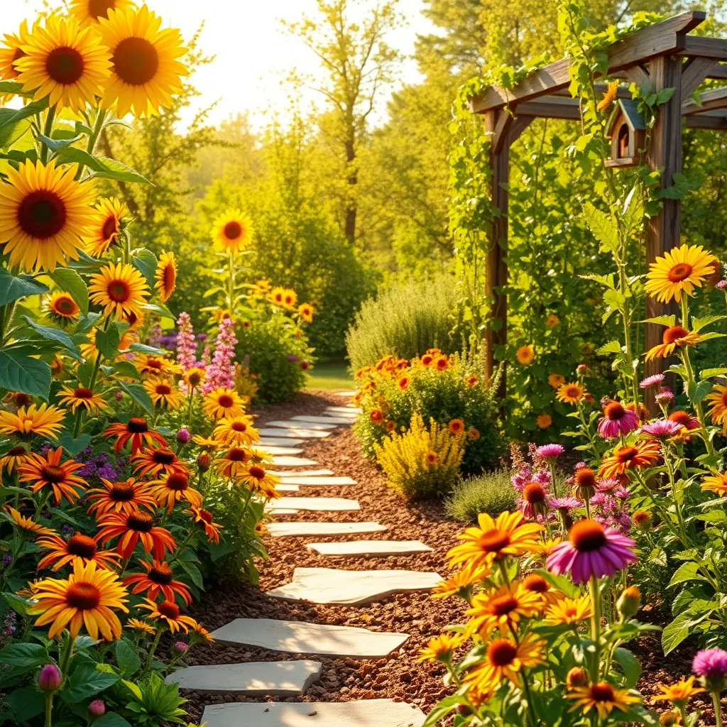 Design a Sunlit Garden Layout