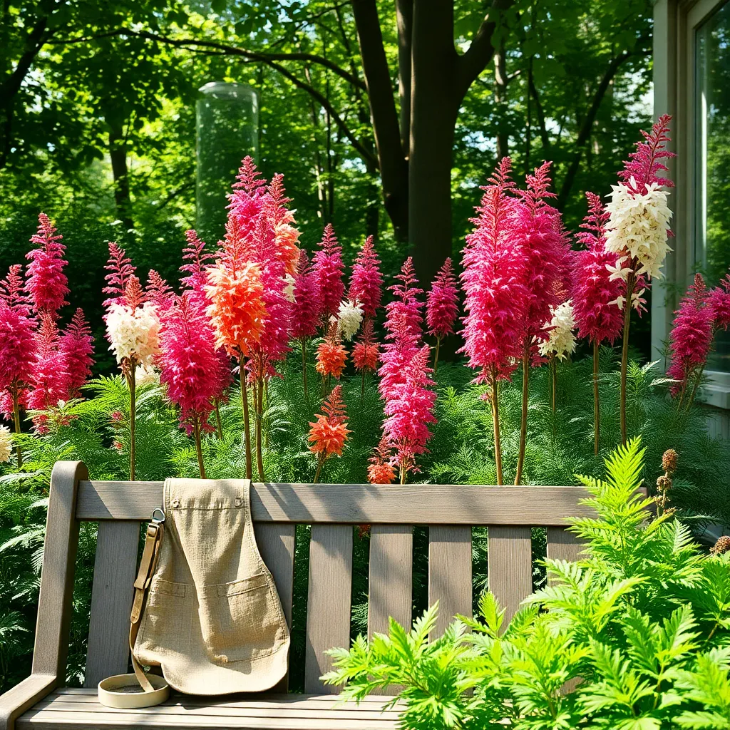 Astilbe (Vibrant Blooms in Shady Spots)