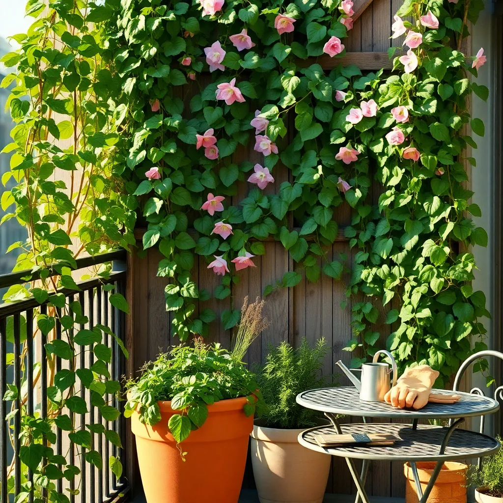 Climbing Vines (Vertical Greenery Expansion)