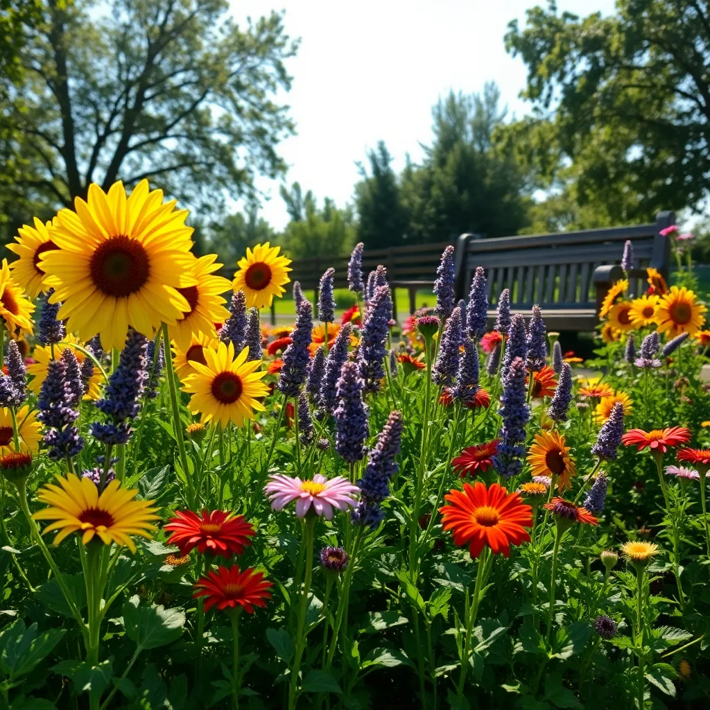 Attracting Pollinators with Flowers