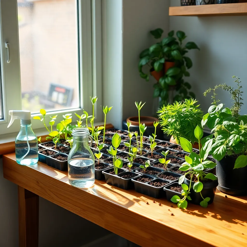 Provide Consistent Water and Light