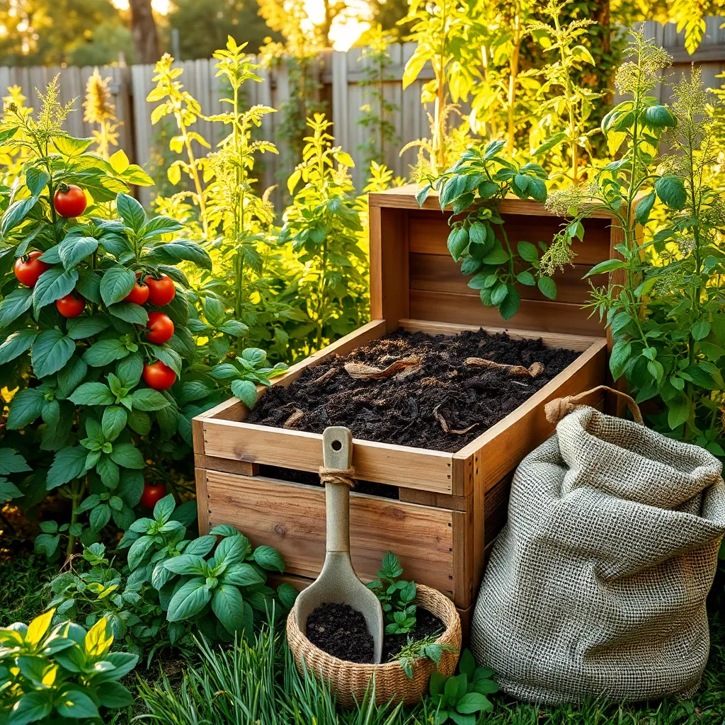 Create a Composting Area