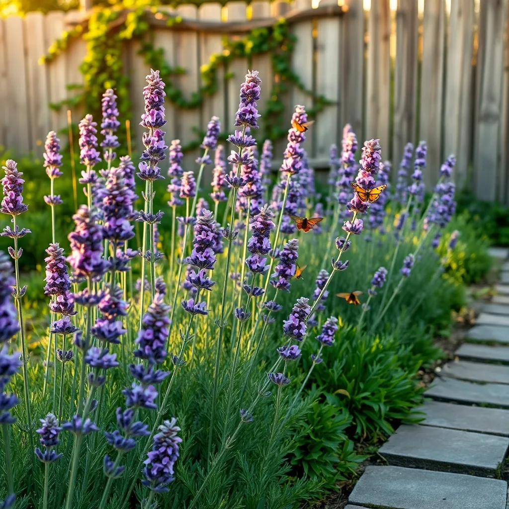 Lavender (Fragrant Lure for Butterflies and Bees)