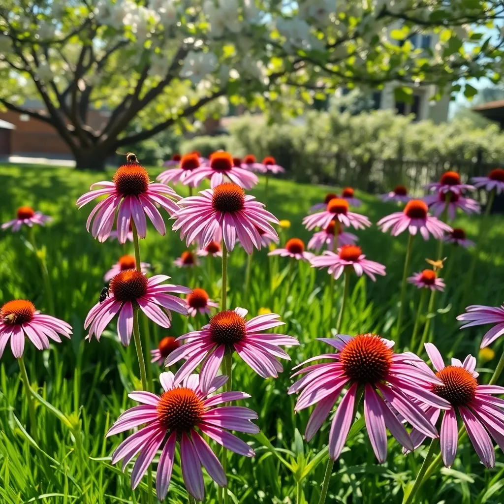 Coneflowers (Pollinator-Friendly Appeal)