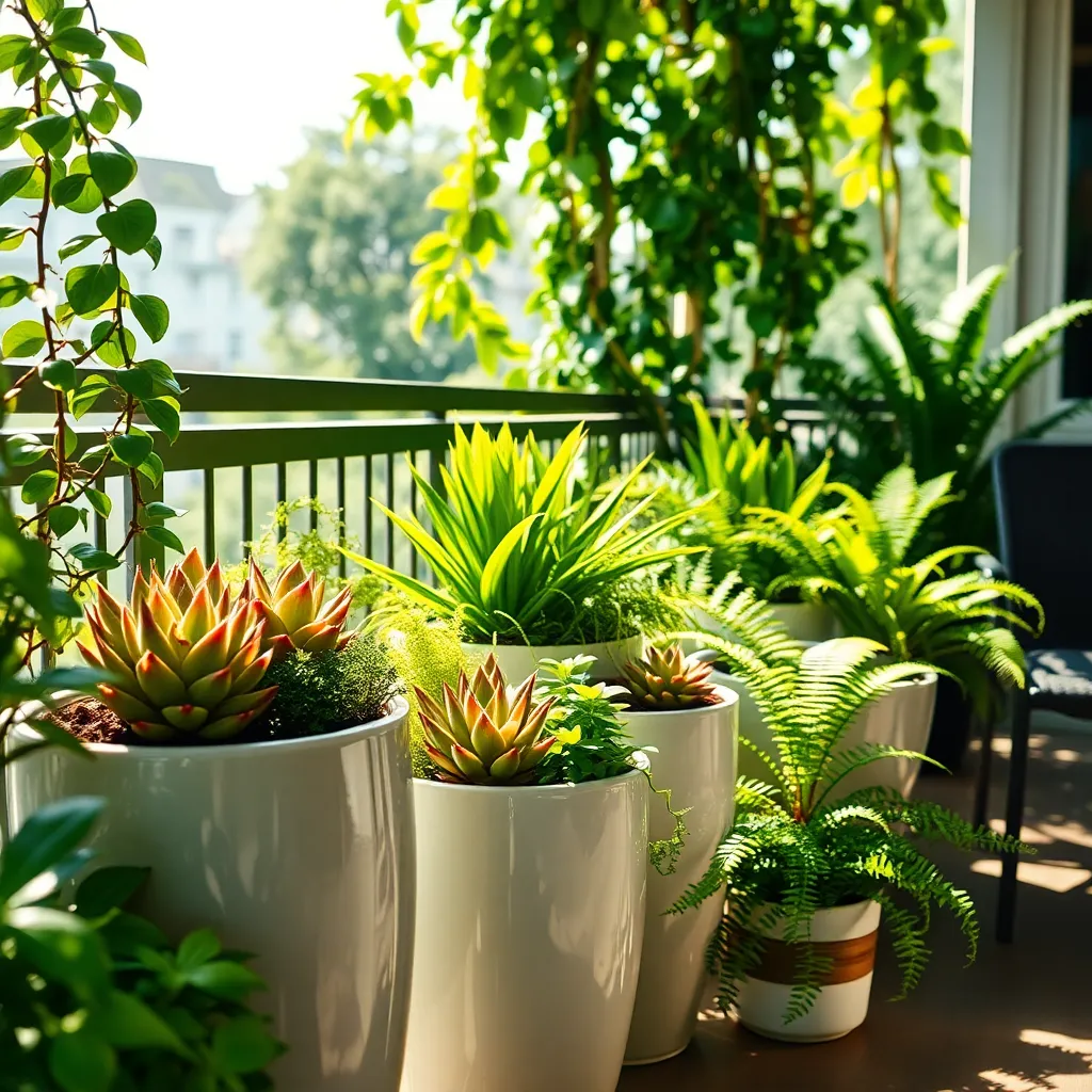 Automatic Self-Watering Planters (Effortless Hydration)