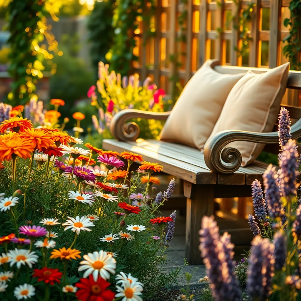 Enjoying Your Blossoming Garden