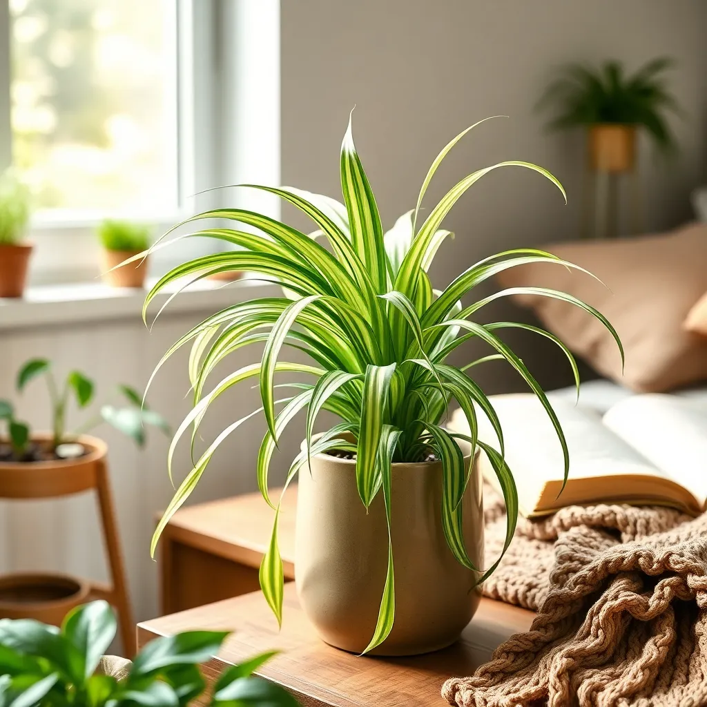 Spider Plant (Chlorophytum comosum)