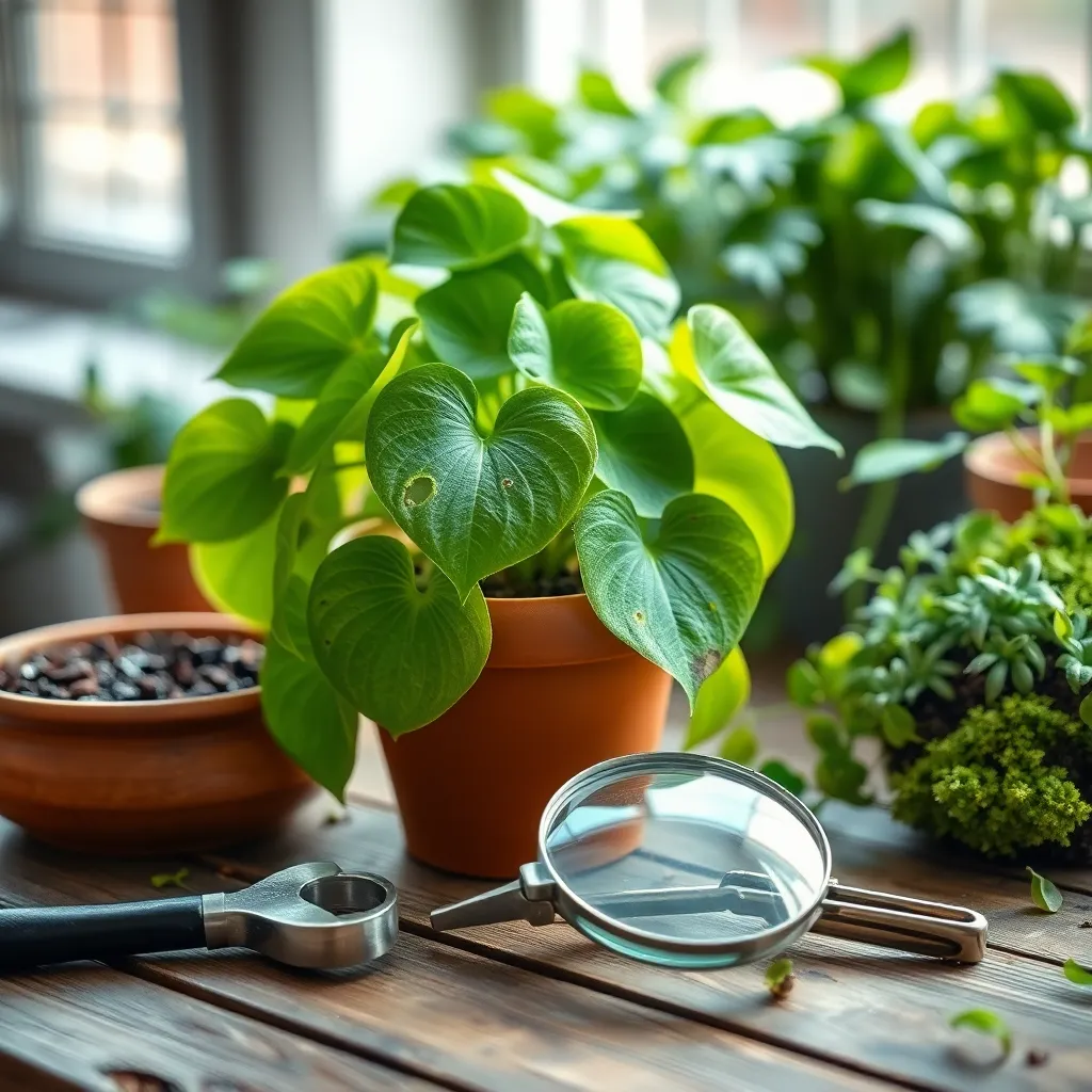 Inspect for Pests and Diseases