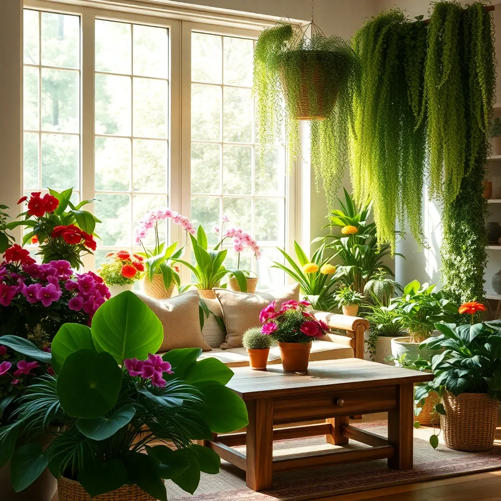 Boosting Mood with Flowering Varieties