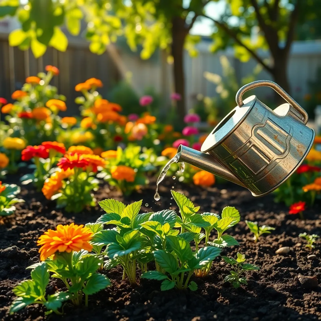 Simple Watering Tips for New Gardeners