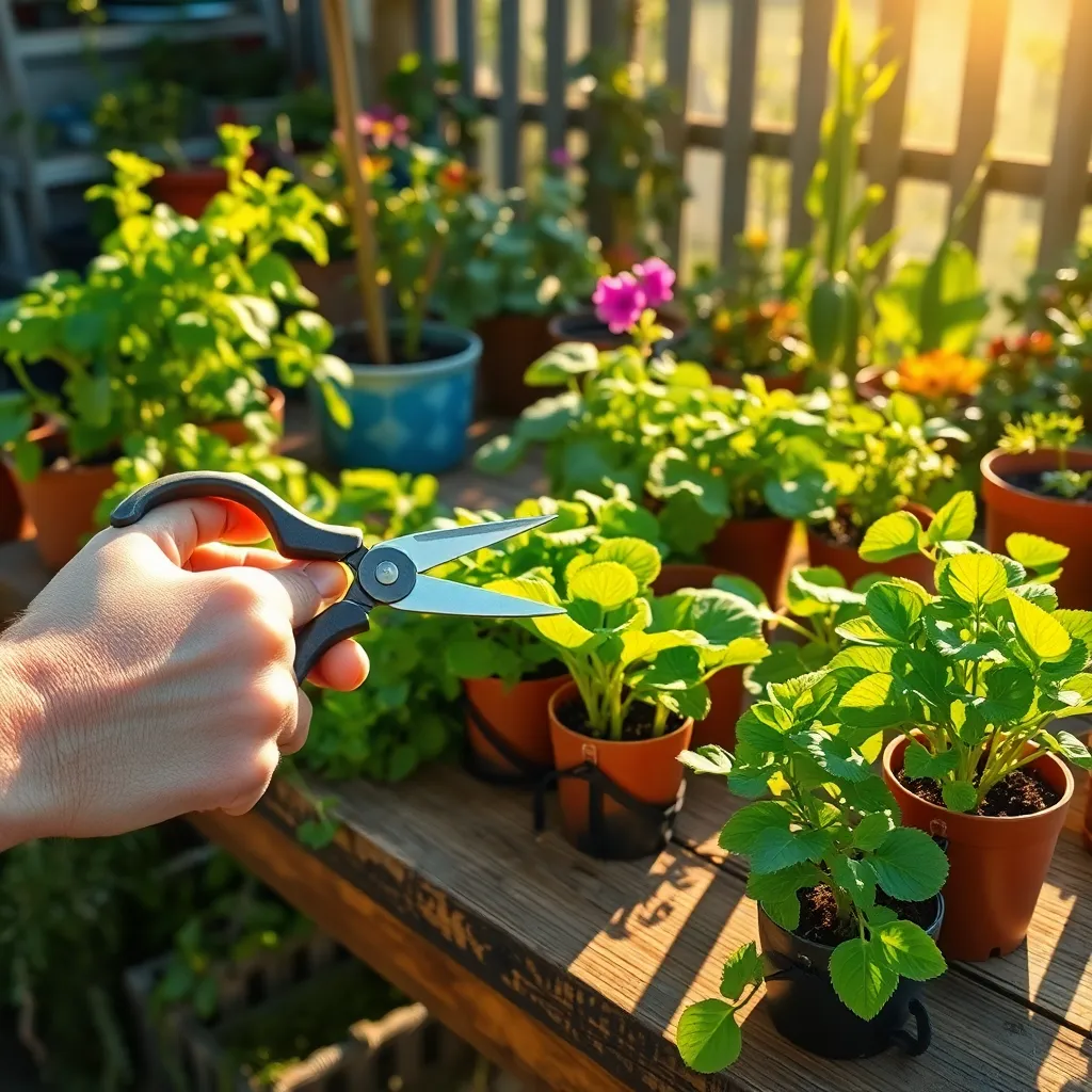 Remove Lower Leaves Carefully
