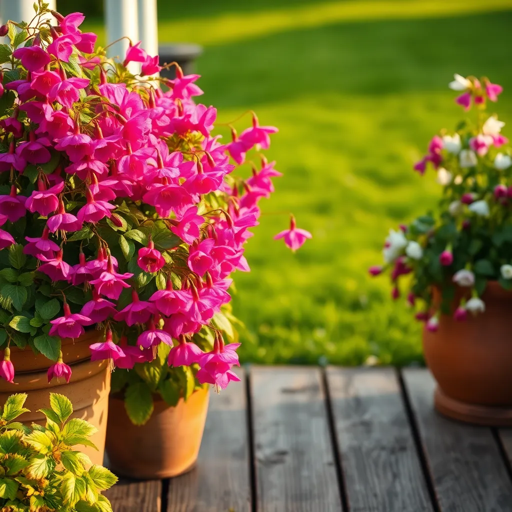 Fuchsia (Trailing Color Explosion)
