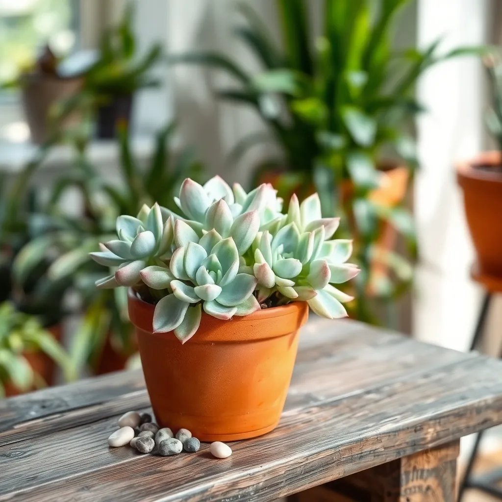 Ghost Plant (Graptopetalum paraguayense)