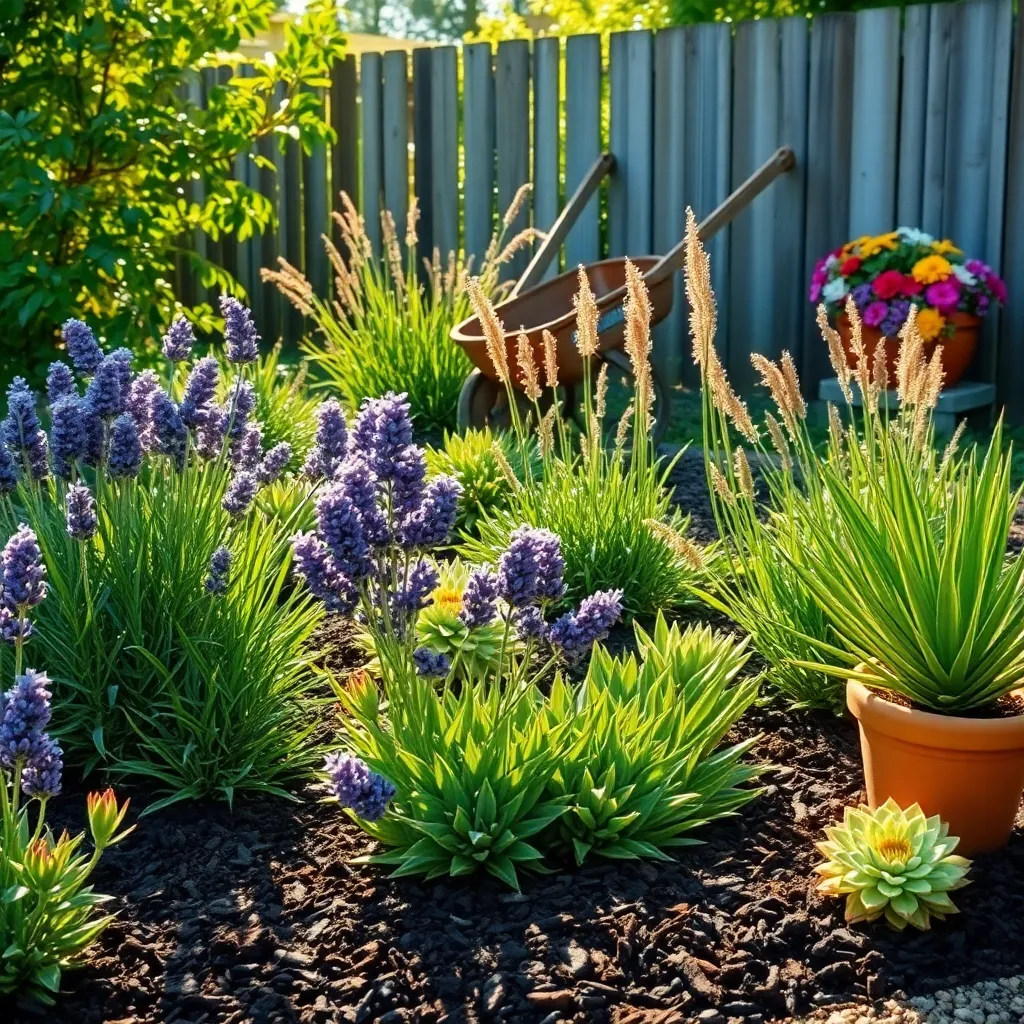 Mulch Application (Moisture Retention Technique)