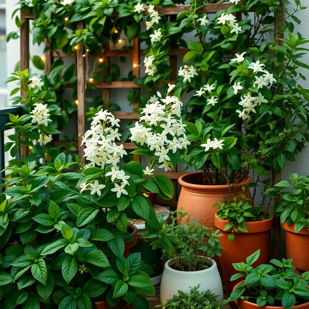 Compact Jasmine (Sweet Scented Climbers)