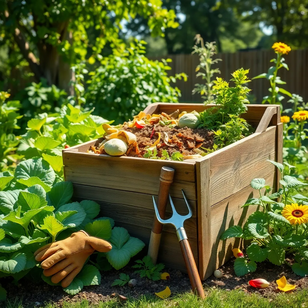 Gather Organic Waste Materials