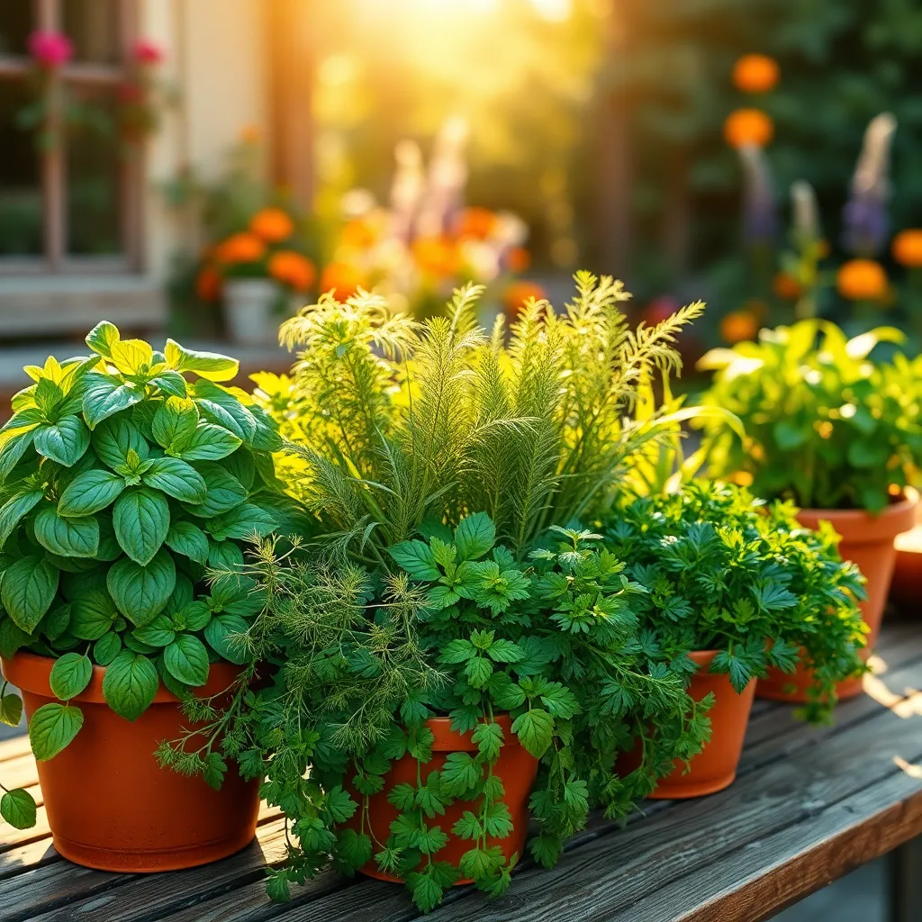 Herbs Mix (Culinary Container Garden)