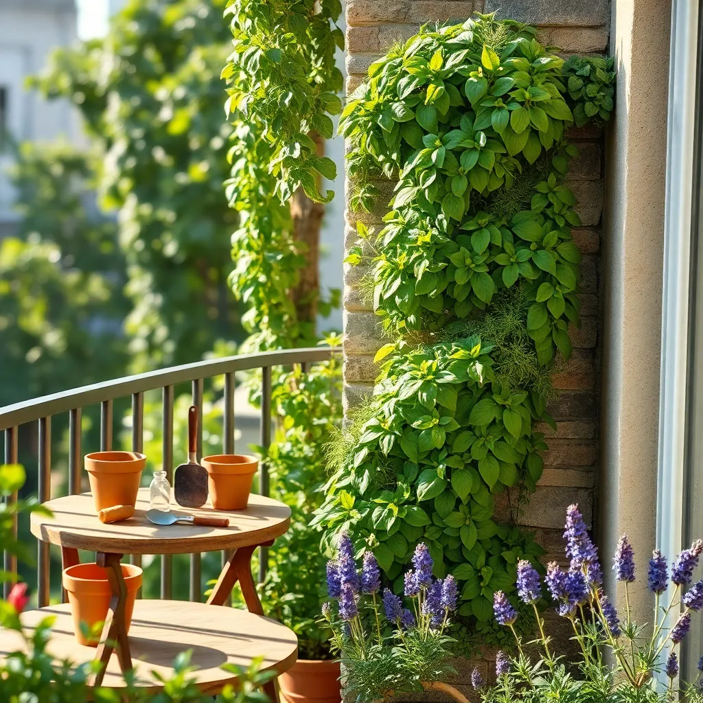 Create a Balcony Herb Spiral