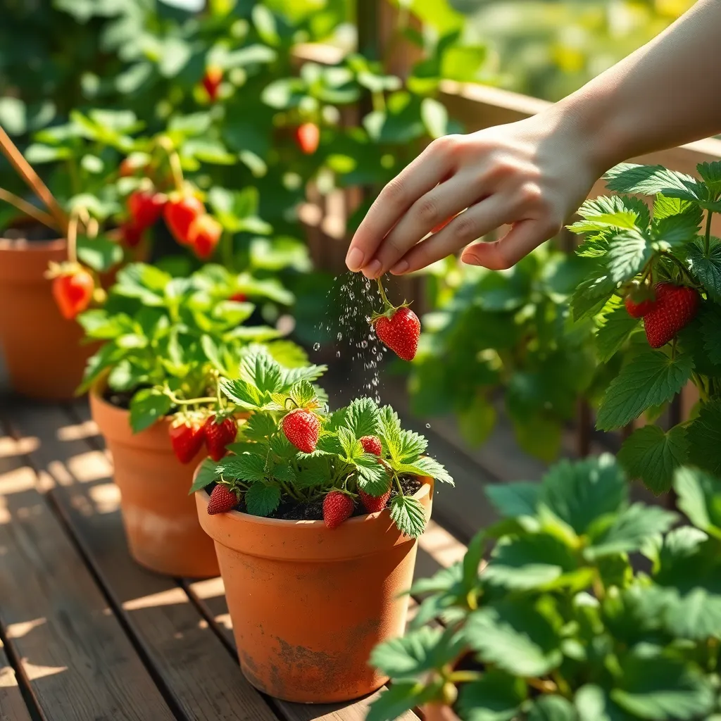 Water and Fertilize Consistently