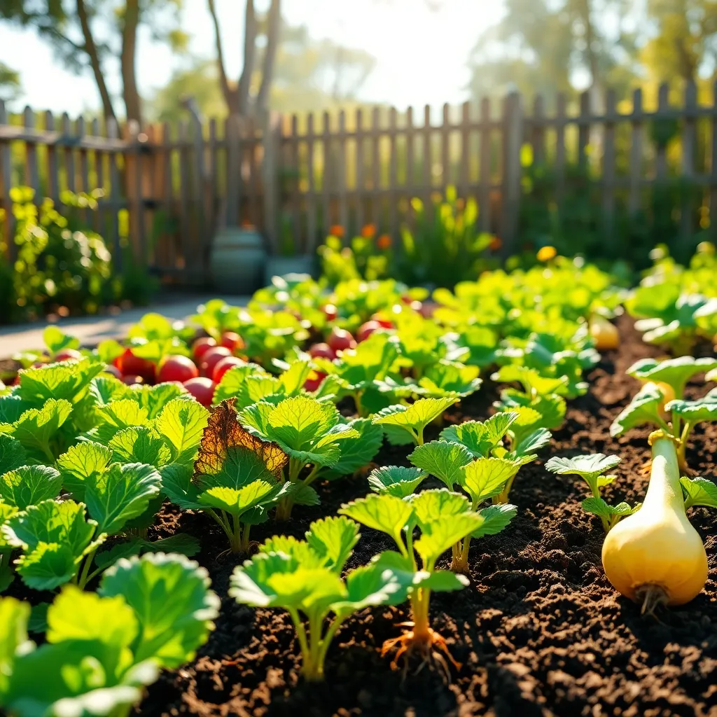 Rotate Crops Seasonally