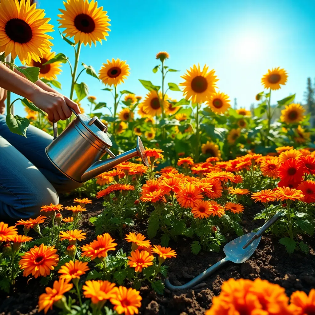 Sunlight Needs for Beginner Flowers
