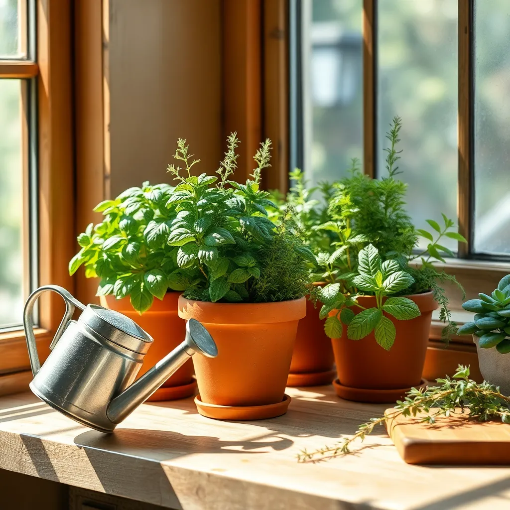 Water Herbs Consistently
