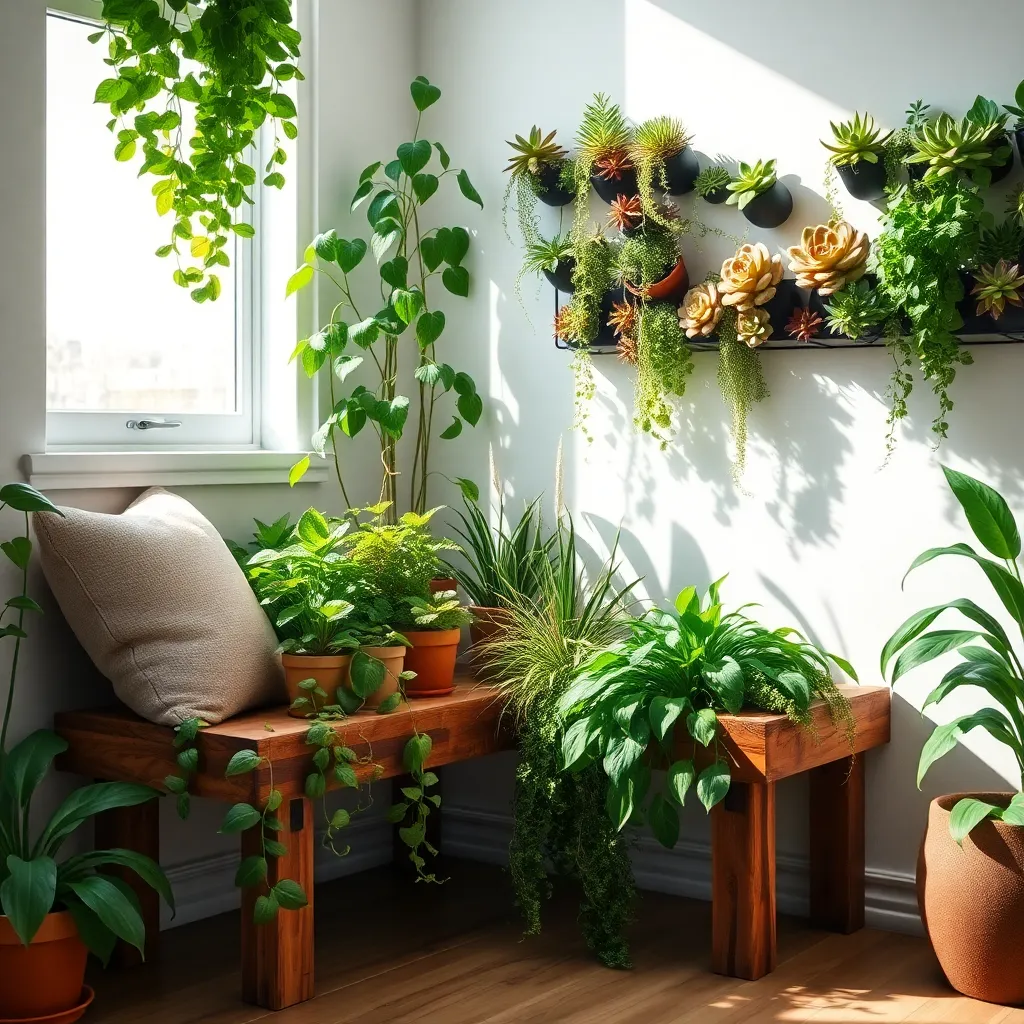 Select Dual-Purpose Plant Furniture