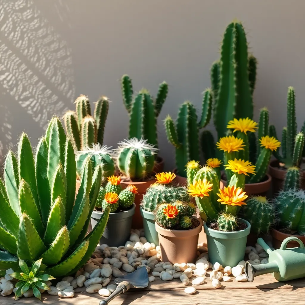 Cactus Variety: Spiky Wonders