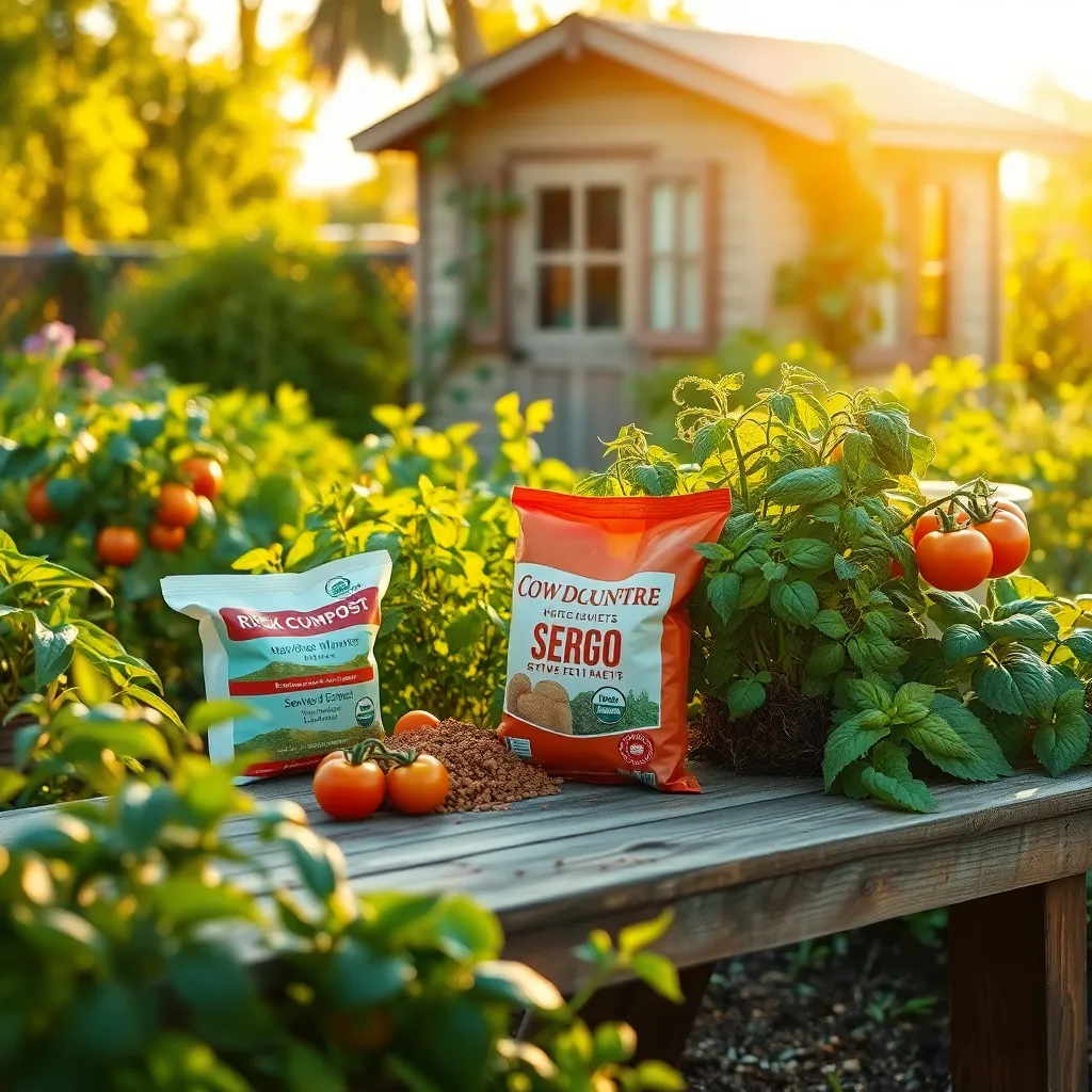 Organic Fertilizer Blends (Chemical-Free Growth Boost)