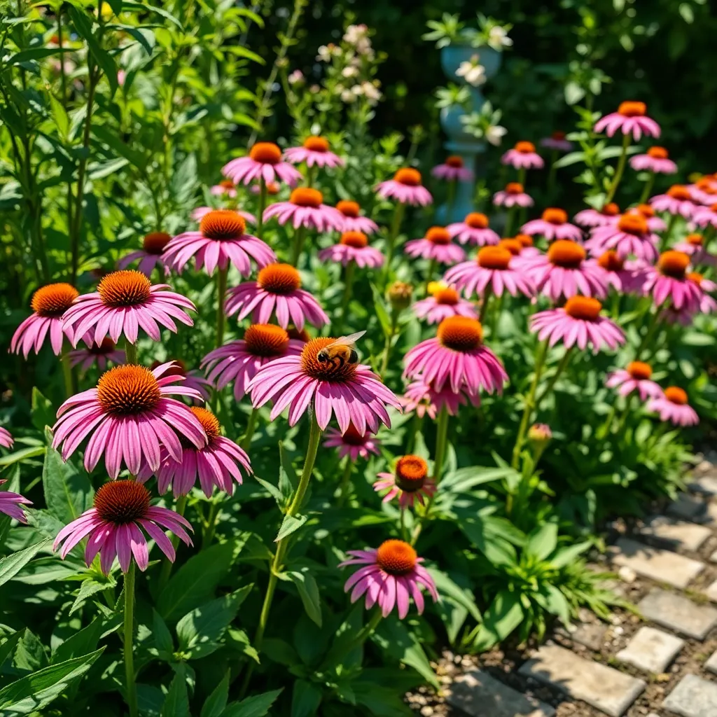 Coneflower (Long-Lasting Nectar Source for Pollinators)