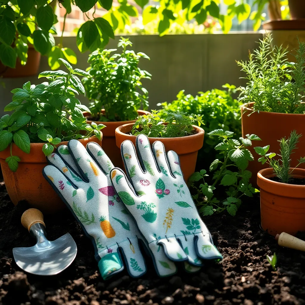 Essential Herb Garden Gloves