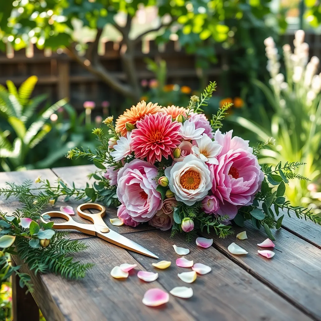 Florist's Scissors (Precision Cutting for Healthier Stems)