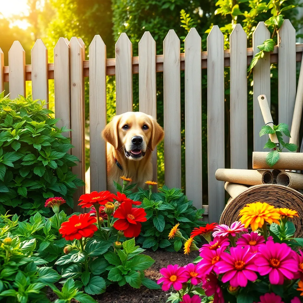 Install Secure Garden Fencing