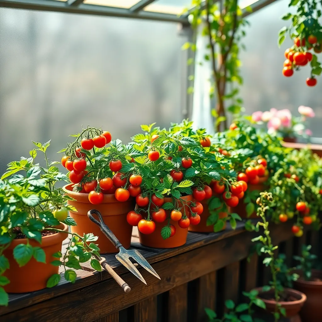 Select Compact Tomato Varieties