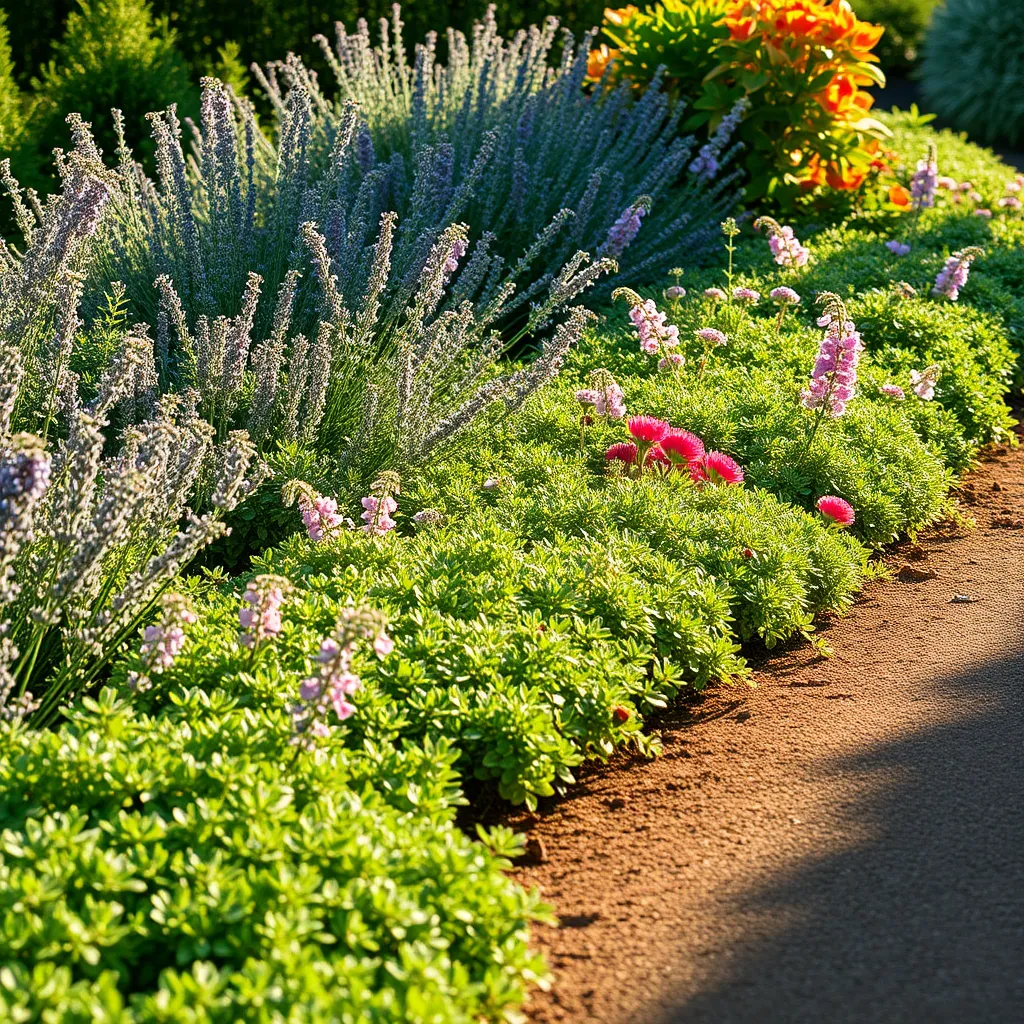 Plant Low-Growing Shrub Borders