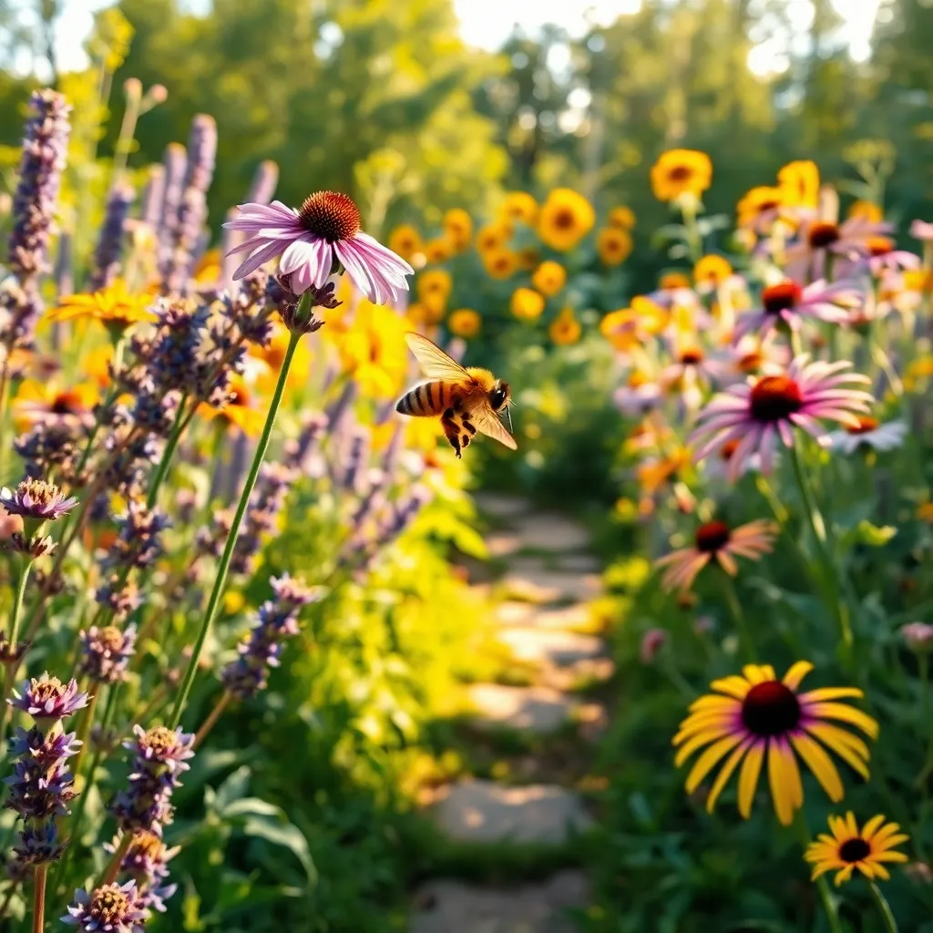 Select Bee-Friendly Flower Varieties