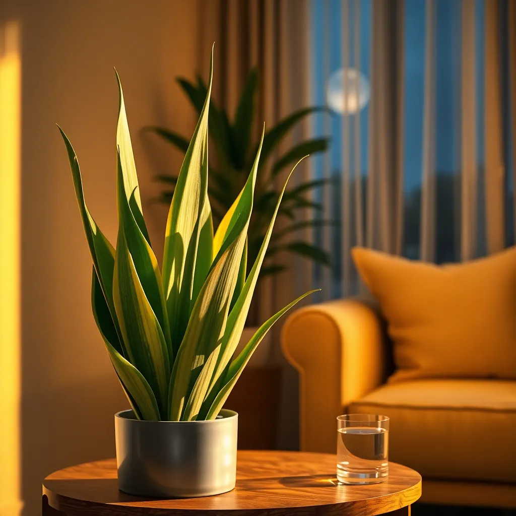 Snake Plant: Nighttime Oxygen Booster