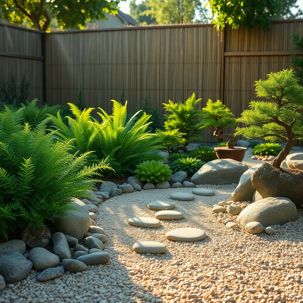 Install Rocks and Gravel