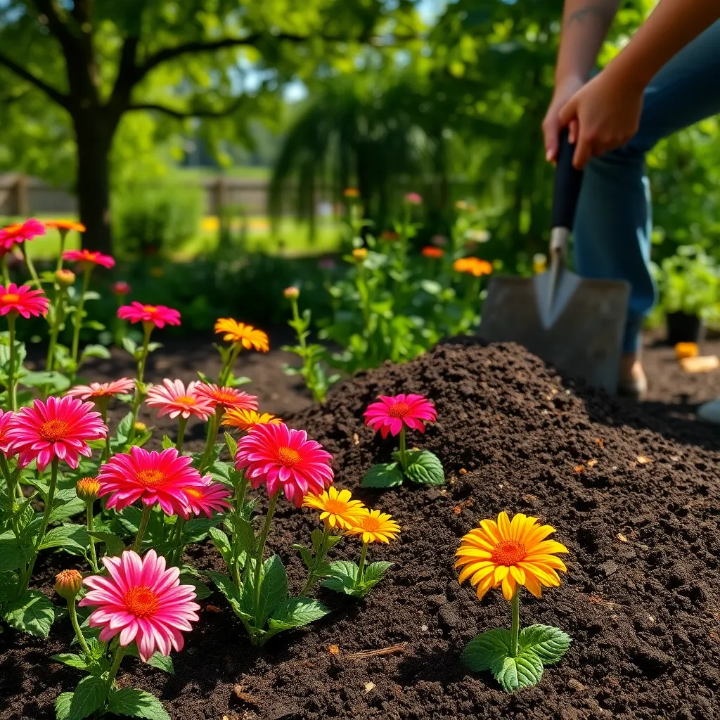 Soil Amendments (Nutrient-Rich Mix for Robust Flower Growth)