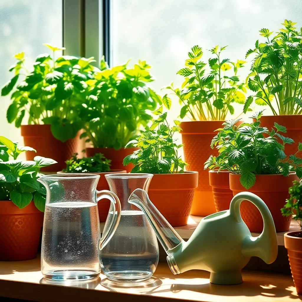 Provide Optimal Light and Water
