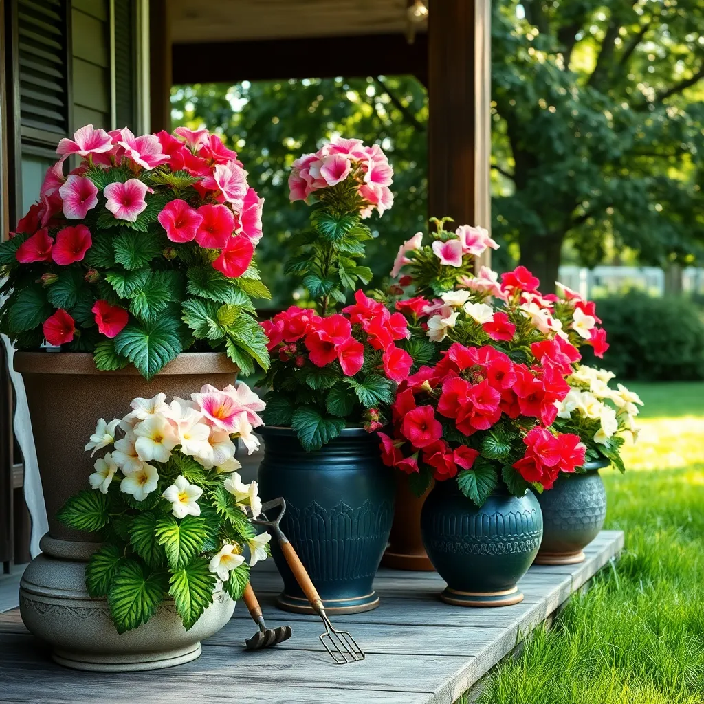 Begonias (Colorful Shade Lovers)