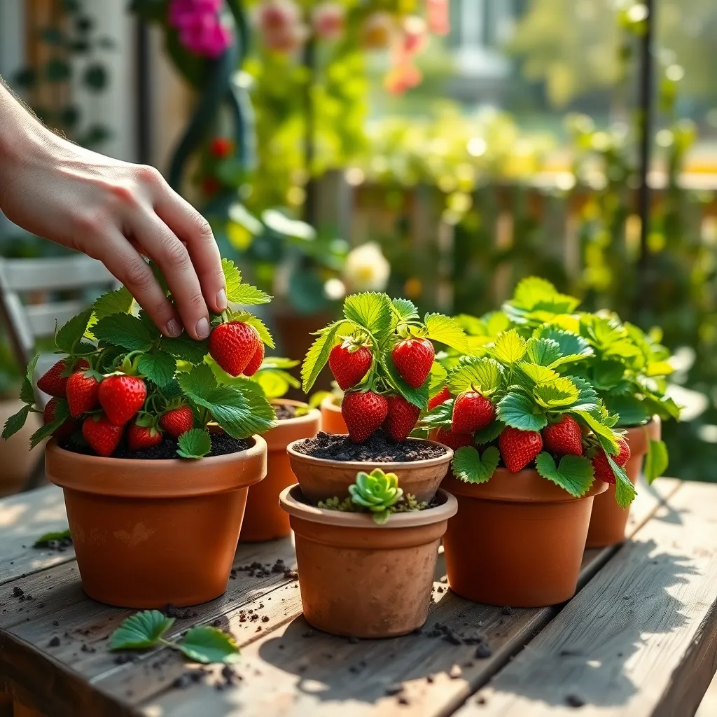 Plant Strawberries Correctly