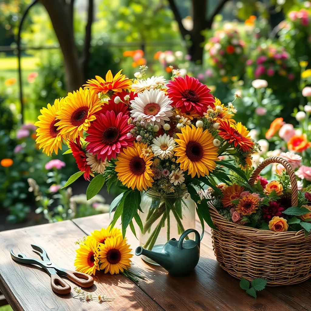 Simple Steps to Arranging Flowers