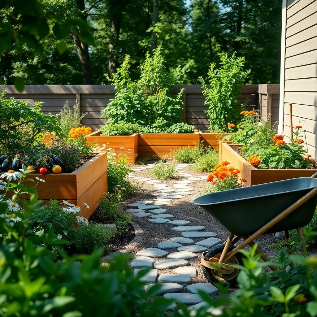 Integrate Raised Beds Creatively
