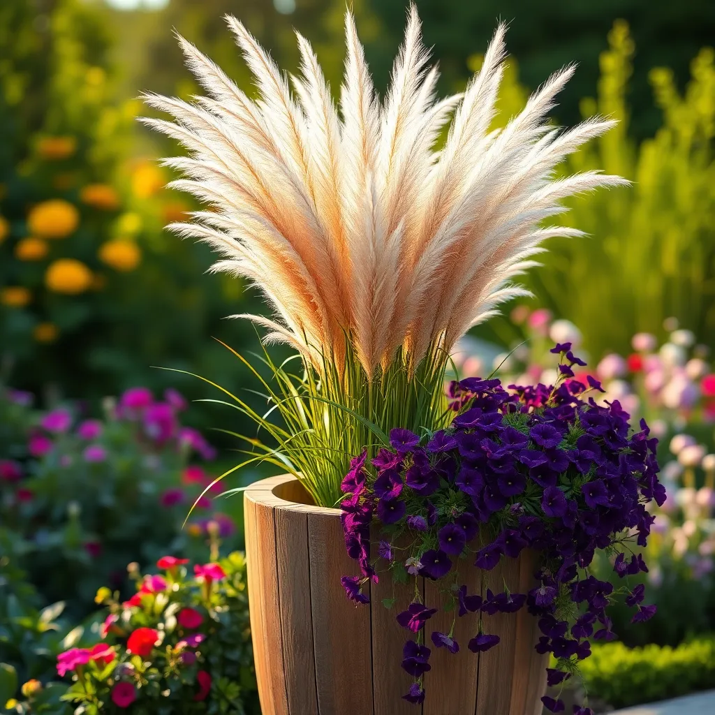 Fountain Grass (Dynamic Vertical Element)