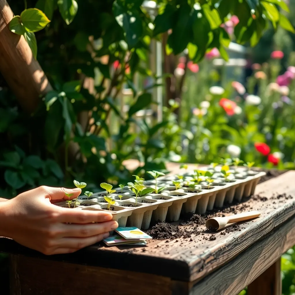 Make Seed Starters from Egg Cartons