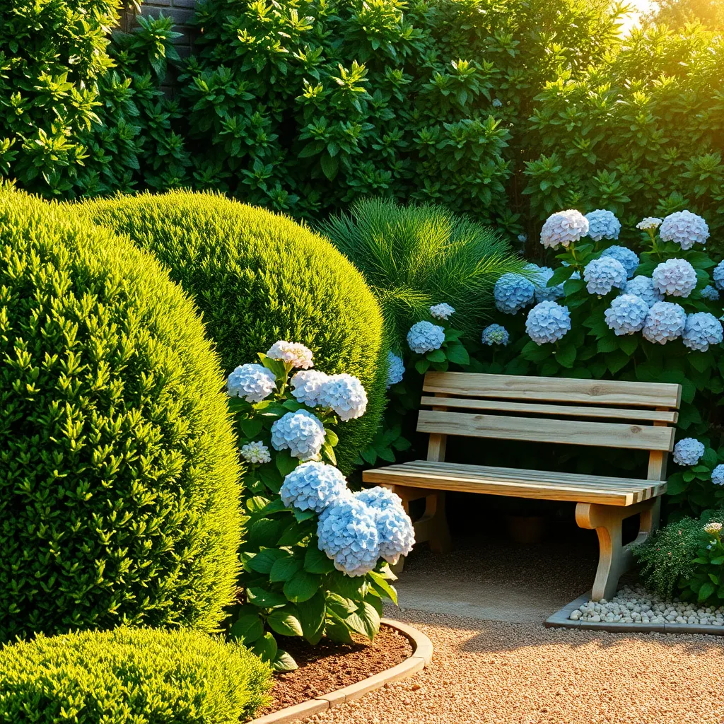 Low-Maintenance Shrubs for Structure