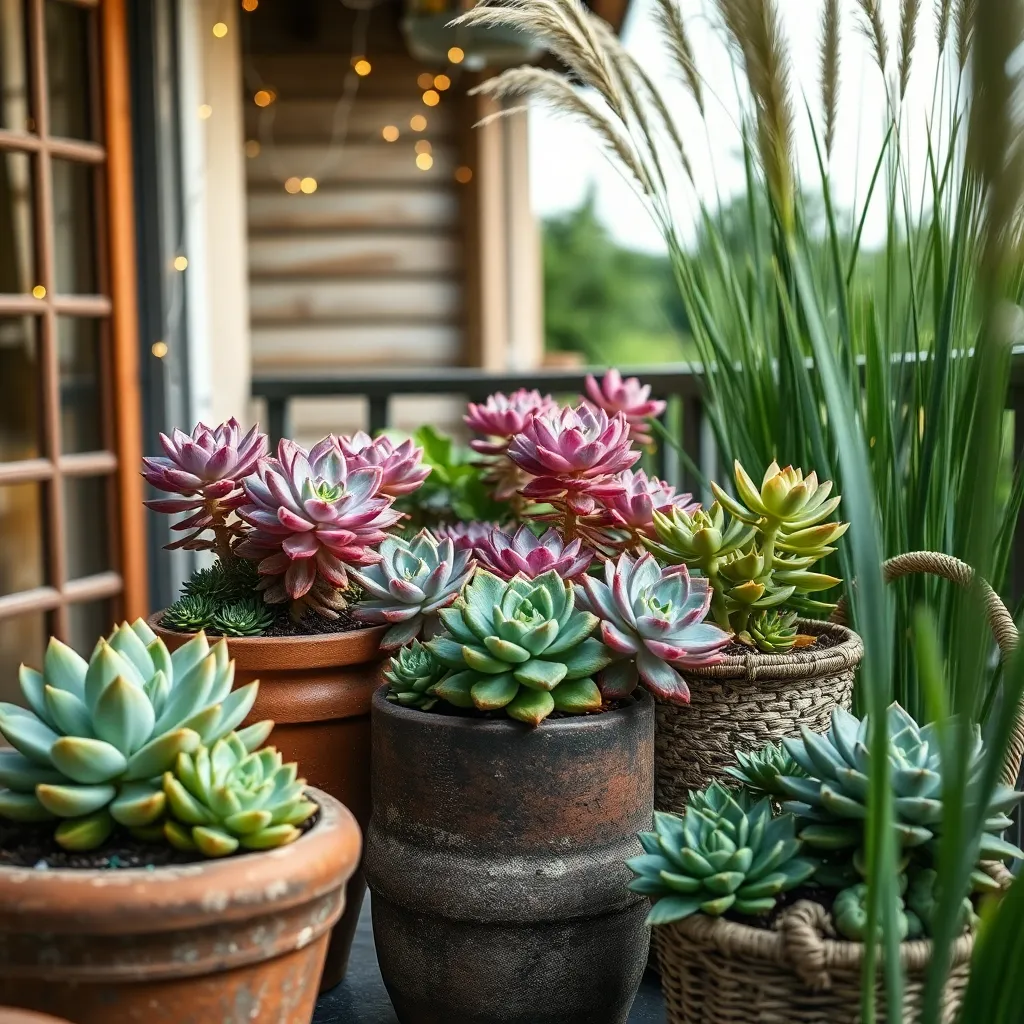Succulent Assortment (Low-Maintenance Beauty)