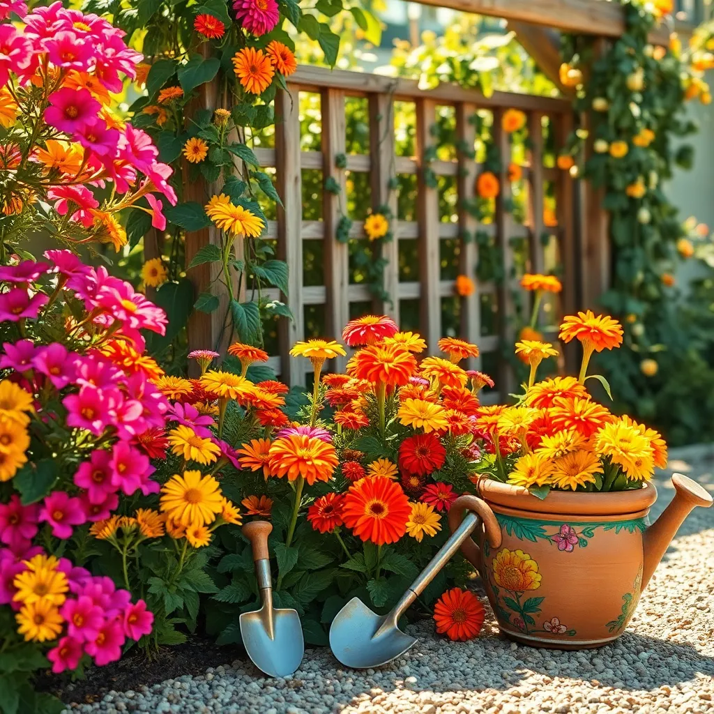 Sun-loving Blooms for Bright Spaces