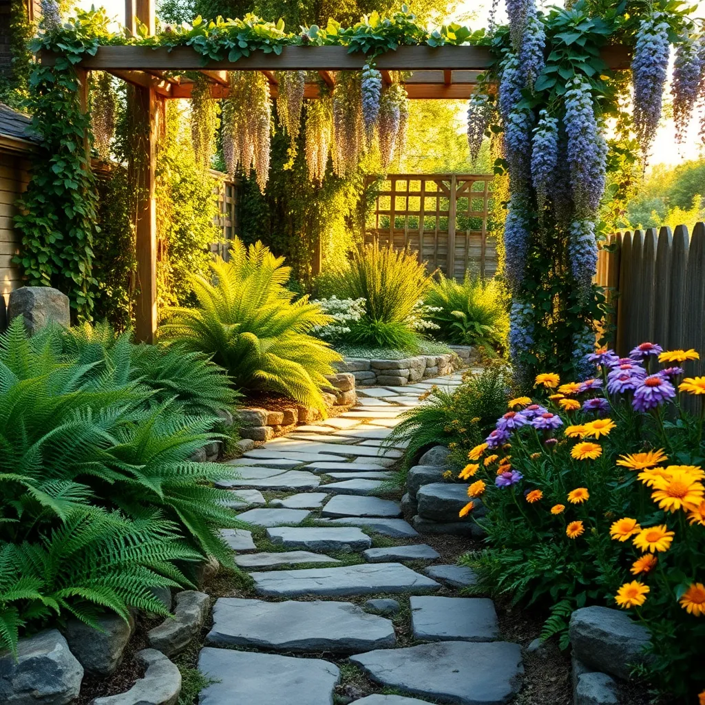 Incorporating Hardscapes for Contrast